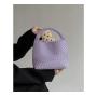 Hand-Woven Tote Women'S 2024 New Large Capacity Tote Vegetable Basket Bucket Bag Diagonal Span Bag