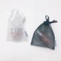 Custom Label Nylon Mesh Soap Skincare Products Packaging Drawstring Bag Eco Gift Mesh Pouch