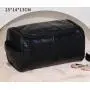 Hot Selling Portable Waterproof Makeup Storage Bag Large Capacity Travel Toiletries Bag Pu Leather Wash Bag