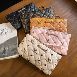 2024 Women's Fashion Joker Printed Coin Purse Carry Bag Single Strap Mobile Phone Bag Lady Style Seniors Wholesale Foreign Trade