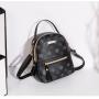 2024 Ladies Fresh and Sweet Fashion Backpack Single Strap Women's Schoolbag Wholesale Flower Printed Bag for Students