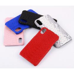 Customize Luxury Genuine Snake Skin Leather Mobile Phone Case Cover