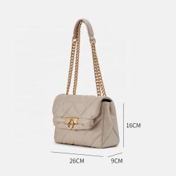 Manufacturer New Arrival Fashion Quilted Luxury Ladies Crossbody Bags Trendy Vegan Fashion Custom Logo Womens Shoulder Bags