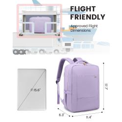 LOVEVOOK casual large capacity usb backpack with zipper waterproof travel 15.6 17in laptop backpack for men women school bags