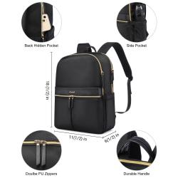 2022 LOVEVOOK custom Fashion University Bag USB Work Commute bags well org15.6 17in Travel  Notebook laptop Backpacks for women