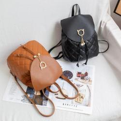 Mini Backpack 2024 Wholesale Pu Leather Women's Bags Girls' Small Schoolbags Leisure Small Ladies Backpack Bags