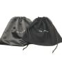 Customized Black Satin Cotton Flannel Dust Bag
