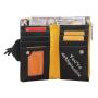Customized small zipper wallet for women cartoon pattern leather women's wallet