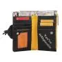 Customized small zipper wallet for women cartoon pattern leather women's wallet