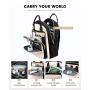 LOVEVOOK Custom Fashion Quilted Waterproof Teenagers Daypack Trendy Anti Theft School bookBags USB Women College Laptop Backpack