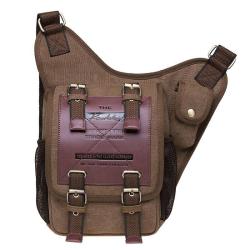 XL356 Vintage canvas messenger bag Imported Vintage Men's Shoulder Bag Luxury Daily Life  Handbag Wear-resistant Bag
