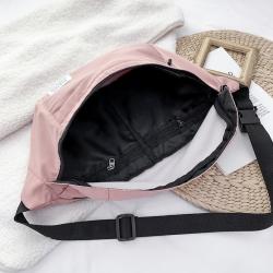 Wholesale Large Capacity Multifunctional Single Shoulder Messenger Chest Bag Unisex Canvas Sport Waist Bag