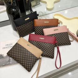 Printed Clutch bag 2024 ladies handbag pu leather Women's bag Wholesale fashion mobile phone bag