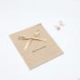 Custom Logo Printed Envelope Velvet Flap Jewelry Bag Large Gift Packaging Dust Envelope Velvet Pouch