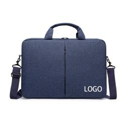 Custom Logo Large Capacity Computer Bag with Shockproof Sponge Padding Laptop Bag Carrying Case Shoulder Bag