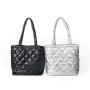 Eco Custom Logo Design Large Reusable Daily Women Shoulder Bags For Daily Carrying Fashion