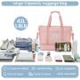 LOVEVOOK New 3 in 1 Custom Logo Pink Travelling Weekender Overnight Holdall Duffle Luggage Travel Bags For Luxury Men Women