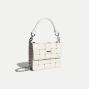 2024 Woven Genuine Leather Bags Handbags Luxury Women Hand Bag With Removable Chain