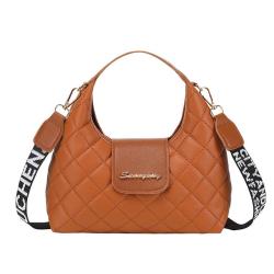 2024 Wholesale Korean Version Women's Fashion Handbag Small Portable Ins Bag Single Chain Decoration New Niche Design Lingge