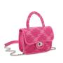 Wholesale Trendy Women Purses And Handbags With Two Material For Stylish Ladies