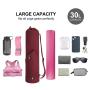 Women Multifunctional Black Can Yoga Mat Storage Bag Carrier Yoga Mat  Backpack with Adjustable Strap