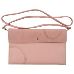 Custom leather make up bag shoulder cosmetic bag women travel shoulder make up bag