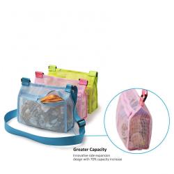 Wholesale Fashionable Customized Durable Holding Seashell Mesh Beach Crossbody Bag For Kids