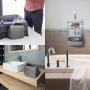 Cosmetic Bag Hanger Hanging Toiletry Bag Large Transparent Pvc Washing Cosmetic Storage Bag For Make Up
