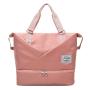 Ladies Overnight Travel Duffle Bag Water Resistant Weekend Gym Bag with Shoes Compartment & Dry Wet Separation Pocket