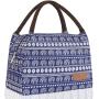 High Quality Reusable Insulated Lunch Bag Travel Picnic Cooler Tote Box Bag With Anti-Slip Soft Handle