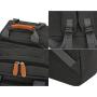 ZF012 Three Sets of Shoulders Bag Customized Oxford Cloth Polyester Cotton Travel Bag Waterproof Double Slider Laptop Backpack