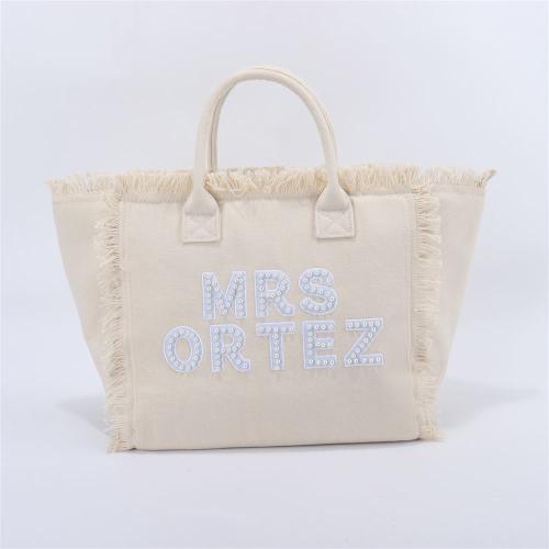 Keymay Popular RTS Low MOQ 6 Colors Bridesmaid Gift Fashion Cute Girls High Quality Handbags Reusable Tote Bag Canvas Travel Bag