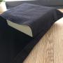 Black Cotton Flannel Envelop Dust Cover Bag