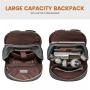 LOVEVOOK 17 18 Inch Laptop Bag Computer Backpack Unisex Professional Waterproof Travel Backpack Work Bag College Carryon Daypack