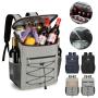 LB043 Waterproof Cooler Bag Lunch Insulated Backpack Cooler Portable Lightweight Cooler for Camping Beach Picnic Travel Hiking