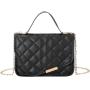Embroidery small square bag 2024 ladies handbag pu leather small crossbody bag wholesale outdoor leisure shoulder bag