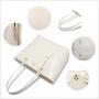 LOVEVOOK wholesale Custom Logo PU Leather Tote bags womens 3 pcs Bags Set Purse and Handbags Women Ladies Hand Bags 2021