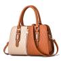 2022 Latest new product ladies contrasting colors Shoulder bags trendy fashion Pu Leather bags women handbags