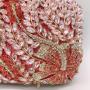 2024 new Handbag Crystal Bags Evening Dinner Shoulder Bag Flower Clutch Purse Party Bag
