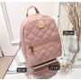 Bolsos-para-mujeres Cute Backpack Girl Wholesale New Preppy Zipper Backpack Pu Leather Pure Color Fashion Backpack Polyester OEM