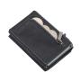 Hot Sale Leather Aluminum Pop Up Wallet Custom Men RFID Blocking Card Holder Metal Wallets
