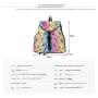 Lovevook Boutiques droppshiping ladies and girls big stock handbags shoulder bags PU geometric rainbow backpack school bags