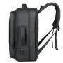 Unisex Computer Bag with USB Factory Direct Sale Can Expand Laptop Backpack Custom LOGO Polyester Lining Travel Backpack
