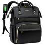 Custom Hot Sale Carry on school work bookbag mochila luxury PU leather Nurse Teacher Daypack women laptop backpack with USB Port