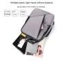 KBW762 New Business Travel Shoulder Bag Suitcase Printed Logo USB Oxford Waterproof Outdoor Laptop Backpack Student Schoolbag