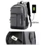 ZF176 New Leisure Backpack Man Outdoor Travel Bag Fashion Retro Canvas Shoulder Bag Large Capacity Waterproof Student Schoolbag