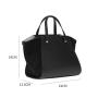2022 OEM Fashion Bags Women Black Large Capacity Handbags Ladies Purses And Handbags Label Leather Tote Bag Custom Luxury