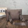 ZWY319 Wholesale Men Vintage PVC Leather Crossbody Bag Daily Casual Simple Shoulder Bag Customizable Travel Outdoor Storage Bag