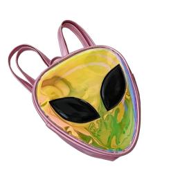 Waterproof Holographic Leather Ita Backpack Crossbody Shoulder Bag Custom Shape Ita Bag