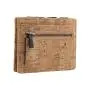 Fashion cork products card holder wallet rfid vegan cork magic wallet card holder with elastic band
